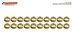 SCALEAUTO SC-8111C Axle spacers diam. 3mm brass - 1.5mm Length