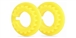Slot.it SICH101 18 Tooth Pulley for 4WD System - Yellow  - 2 / card