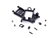 Slot.it SICH123 Slot.it Anglewinder Motor Mount - 1.25mm Offset - EVO6 - CARBON FIBER