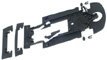 Slot.it SICS14T-60 Chassis Plate Evo 6 Version 2 Anglewinder Compatible Nissan R390 GT1