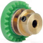 Slot.it SIGI24BZ 24 Tooth Bronze Hub Inline Gear
