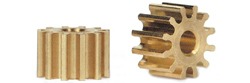 Slot.it SIPI6712o 12 Tooth Brass Anglewinder Pinion 6.75mm diameter