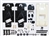 Sloting Plus SP001011 White Unpainted Body Kit for Sloting Plus Reynard 2KQ