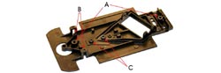 Sloting Plus SP001027 Hard Chassis Kit for Sloting Plus Reynard