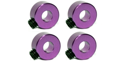 Sloting Plus SP065100 Axle "stoppers" for 3mm axle - purple