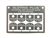 Sloting Plus SP069004 0.2mm MAXI Stainless Steel GUIDE spacers for 1/32 guides x 8