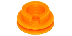 Sloting Plus SP079921 3D Printed FRONT 4WD Drive Pulley 8mm ORANGE