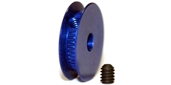 Sloting Plus SP079930 DURALUMINUM 4WD Drive Pulley 8mm Diameter GOLD