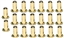 Sloting Plus SP108050 Lead Wire Brass Eyelets XLarge Short