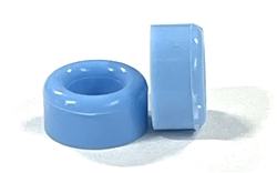 Super Tires 428RC Firm Blue Compound "C" Series 200 Silicones Rounded Sidewall Tires for H.O. Cars