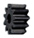 TSRF T2405 11 Tooth 64 Pitch Pinion gear, glass-reinforced Nylon