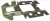 TSRF T2416 Chassis pan, nickel-plated steel