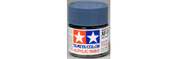 Tamiya TA81318 XF-18 Medium Blue Acrylic Paint - 23ml (0.8 fl. oz.) Bottle
