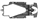 Thunderslot THCHS001S Lola Coupe Chassis Dark Grey EXTRA Hard