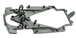 Thunderslot THCHS003s McLaren M6 chassis dark grey (stiff)