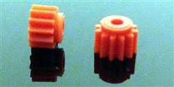 Thunderslot THPN12PL Plastic Pinion 12 Teeth (2 pcs) orange