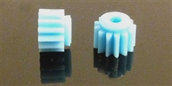Thunderslot THPN13PL Plastic Pinion 13 Teeth (2 pcs) pale bluee