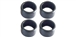 Thunderslot THTYM003FR Muscle Car Hard Front Tires 9.80 x 17.60mm (4 pcs)
