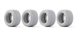 Thunderslot THTYR006RS GRAY Slick Racing Rear Tires 10.8x19MM For LOW GRIP TRACK