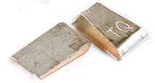 TQ RACING TQ70 Silver Plated Copper Guide Clips - Pair