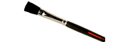 Model Master TS8861C Black Sable Flat Paint Brush 1/2"