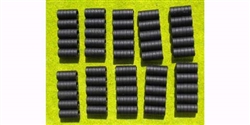 Slot Track Scenics TW10 Ten Tyre Wall Sections