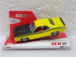 SCX U10440X300 SCX Plymouth Trans Am AAR CUDA Curious Yellow 1970 Limited Edition