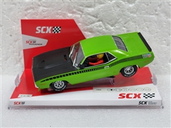 SCX U10445X300 SCX Plymouth Trans Am AAR CUDA Sassy Grass Green 1970 Limited Edition
