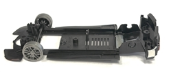 Scalextric W16025 Underpan, Magnet, and Front Wheel Assembly Porsche Pagani Huayra BC Roadster