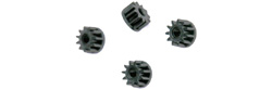 Scalextric W8200 Sidewinder motor pinion gear - 11 tooth plastic - package of 4 pcs.