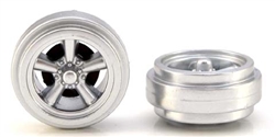 Pioneer WH201312 Street Torq Thrust (all silver) Rear wheels (pair) Mustang/Camaro Street Car