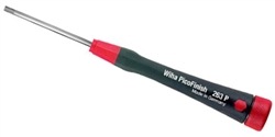 WIHA WI26345 0.050" (1.27mm) Picofinish (soft tactile grip) Precision Allen Hex Driver