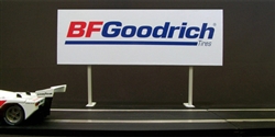 Royale Slot Car Accessories Z5003 1/32 BF Goodriich Trackside Billboard