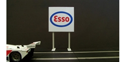 Royale Slot Car Accessories Z5008 1/32 ESSO Classic Trackside Sign